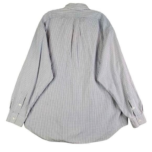 Polo Ralph Lauren Shirt Oxford Button Down Purple Plaid LS Size XL - Picture 3 of 11